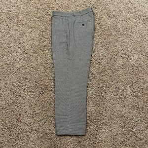 Banana Republic Avery Straight-Fit Plaid Ankle Pant, size 4S